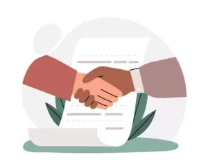 shake hands