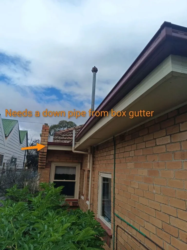 Down pipe recent works in ballarat