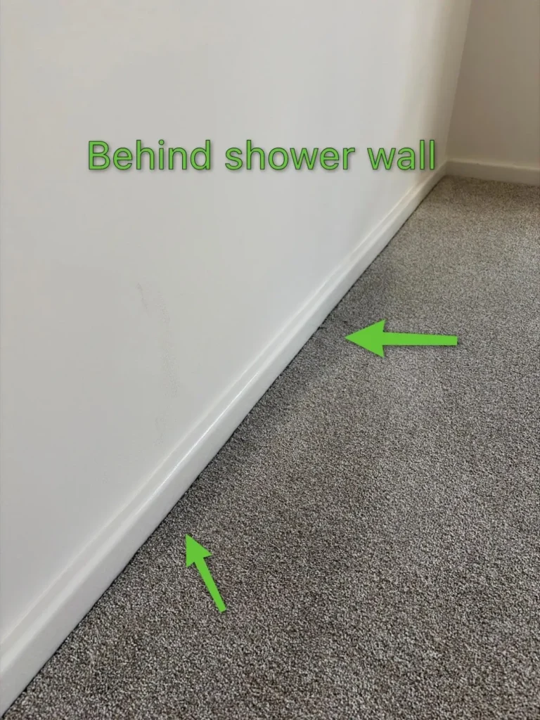 behind shower wall work in ballarat