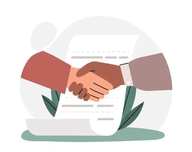 shake hands